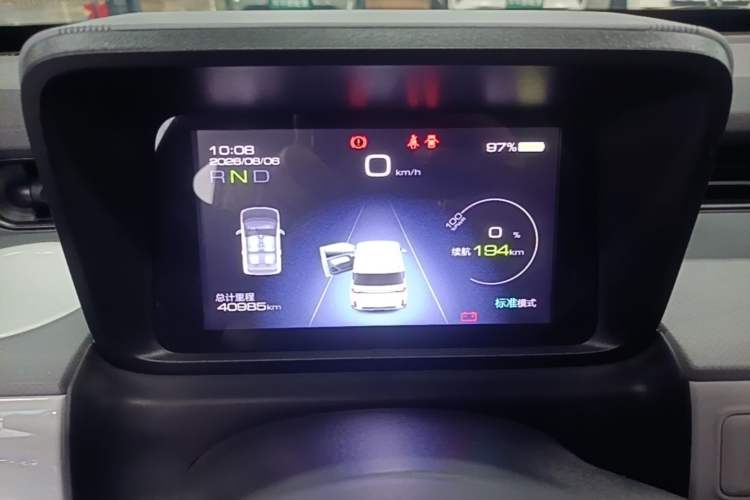 Used Wuling Hongguang MINIEV 2022 GAMEBOY 200km Gaming Edition with Lithium Iron Phosphate Instrument Cluster