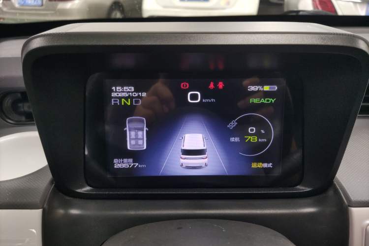 Used Wuling Hongguang MINIEV 2022 GAMEBOY 200km Play Edition with Lithium Iron Phosphate Instrument Cluster