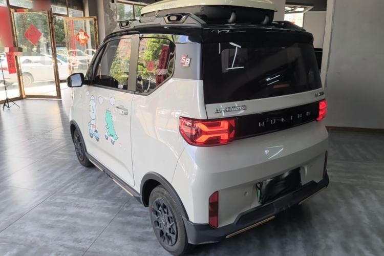 Used Wuling Hongguang MINIEV 2022 GAMEBOY 300km Enthusiast Model with Lithium Iron Phosphate Rear Left 45 Deg