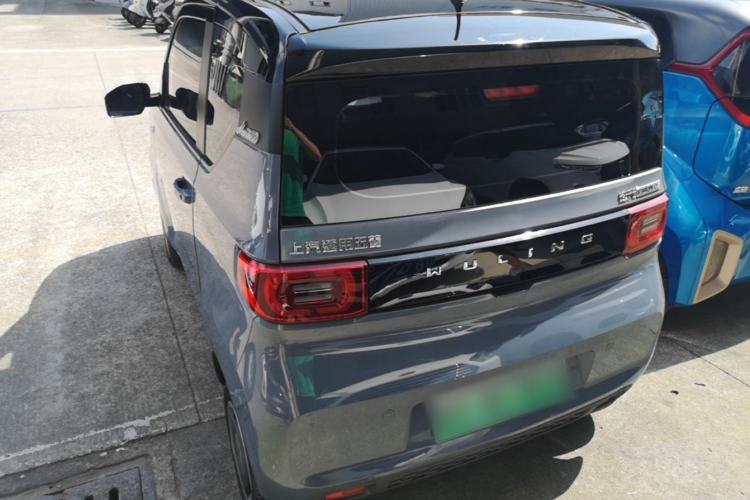 Used Wuling Hongguang MINIEV 2022 Macaron Premium Model – Lithium Ternary Battery Rear Left 45 Deg