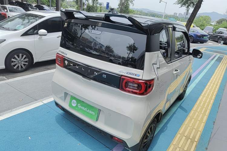 Used Wuling Hongguang MINIEV 2022 Macaron Premium Model – Lithium Iron Phosphate Rear Right 45 Deg