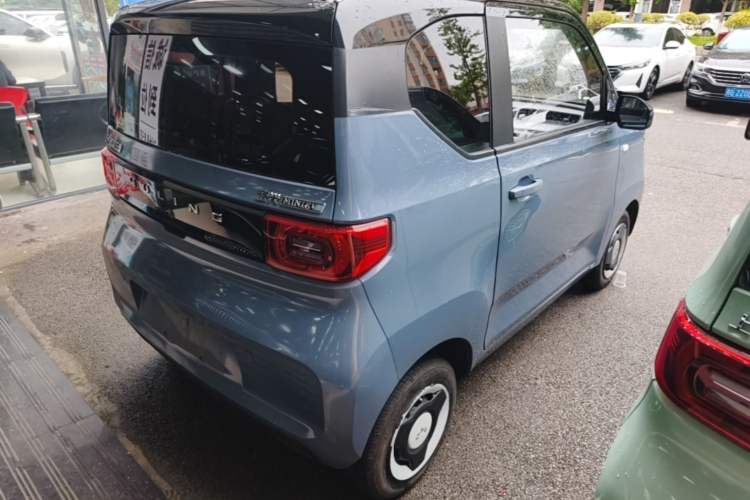 Used Wuling Hongguang MINIEV 2022 Macaron Premium Model – Lithium Iron Phosphate Rear Right 45 Deg