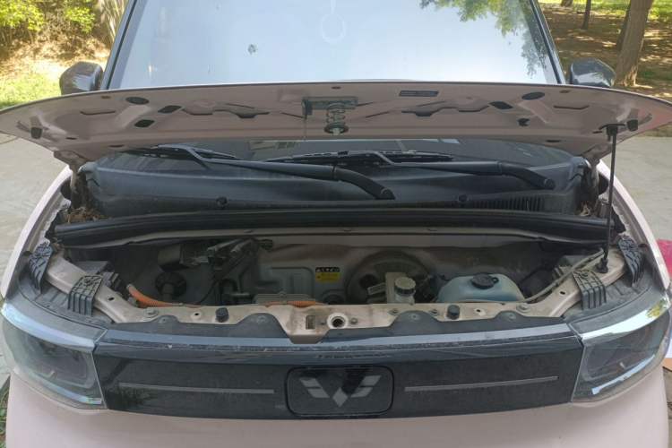 Used Wuling Hongguang MINIEV 2022 Macaron Fashion Model Lithium Iron Phosphate Engine Bay