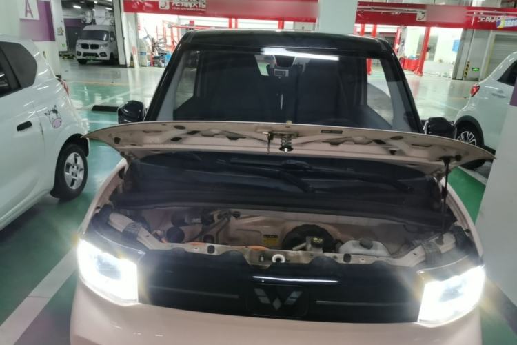 Used Wuling Hongguang MINIEV 2022 Macaron Premium Model – Lithium Iron Phosphate Engine Bay
