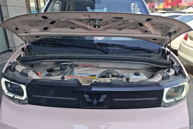 Used Wuling Hongguang MINIEV 2022 Macaron Premium Model – Lithium Iron Phosphate Engine Bay