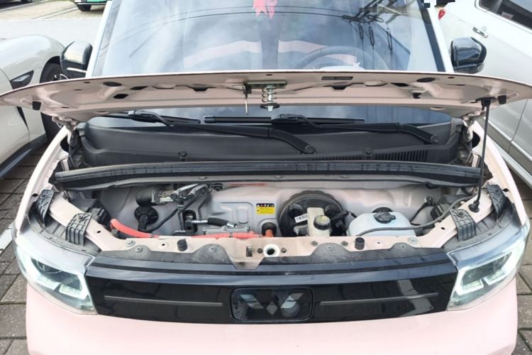 Used Wuling Hongguang MINIEV 2022 Macaron Premium Model – Lithium Iron Phosphate Engine Bay
