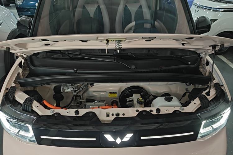 Used Wuling Hongguang MINIEV 2022 Macaron Premium Model – Lithium Iron Phosphate Engine Bay