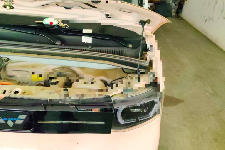 Used Wuling Hongguang MINIEV 2022 Macaron Fashion Model Lithium Iron Phosphate Engine Bay Left