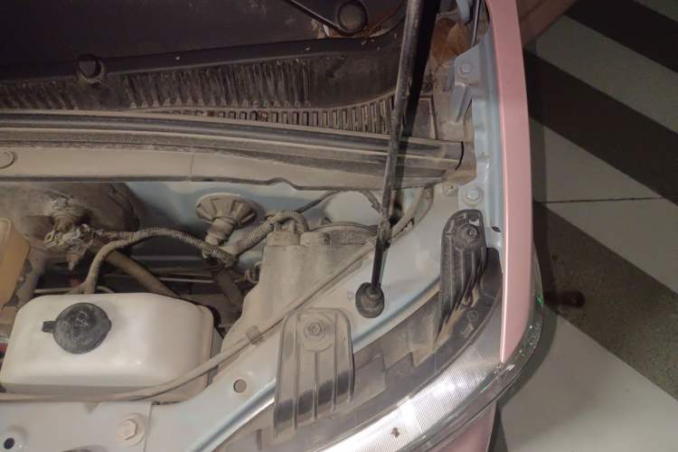 Used Wuling Hongguang MINIEV 2022 Macaron Fashion Model Lithium Iron Phosphate Engine Bay Left