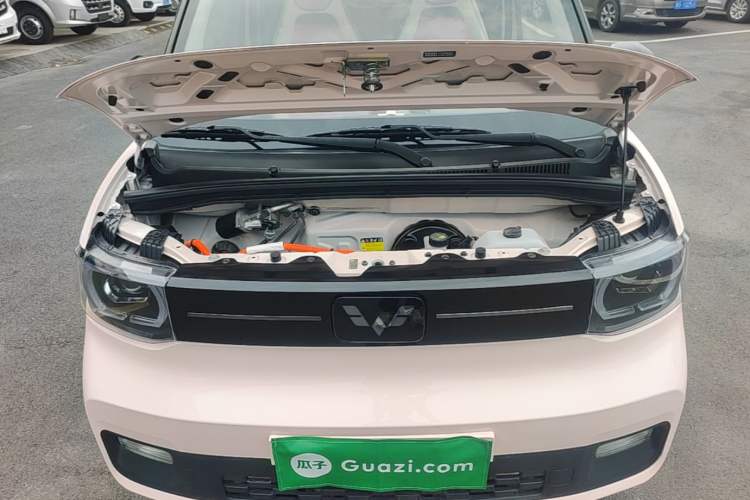 Used Wuling Hongguang MINIEV 2022 Macaron Premium Model – Lithium Iron Phosphate Engine Bay
