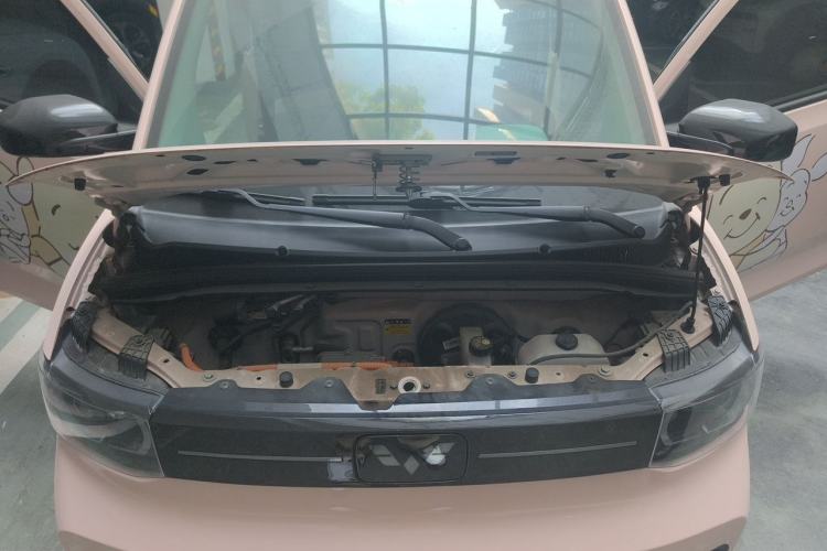 Used Wuling Hongguang MINIEV 2022 Macaron Fashion Edition Lithium-Nickel-Cobalt-Alpha-oxide Engine Bay
