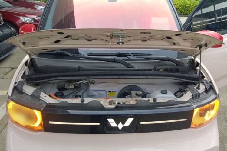 Used Wuling Hongguang MINIEV 2022 Macaron Premium Model – Lithium Iron Phosphate Engine Bay