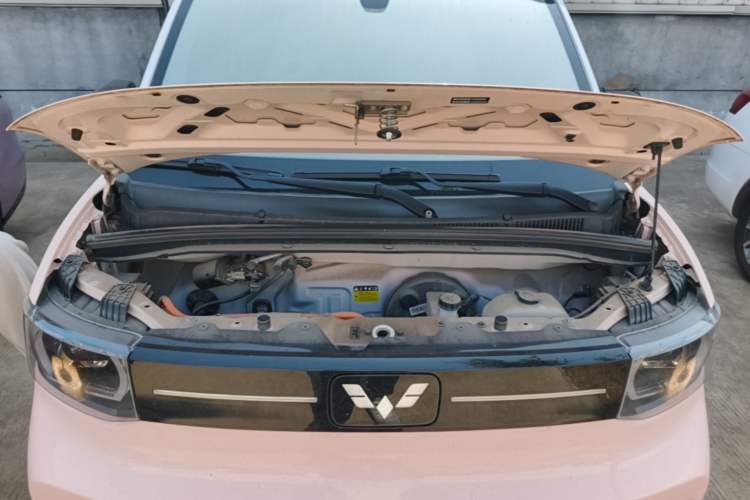 Used Wuling Hongguang MINIEV 2022 Macaron Premium Model – Lithium Iron Phosphate Engine Bay