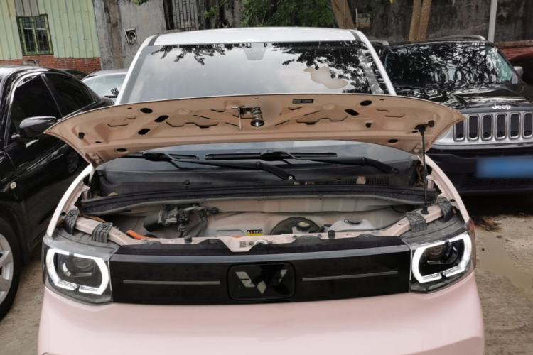 Used Wuling Hongguang MINIEV 2022 Macaron Premium Model – Lithium Iron Phosphate Engine Bay