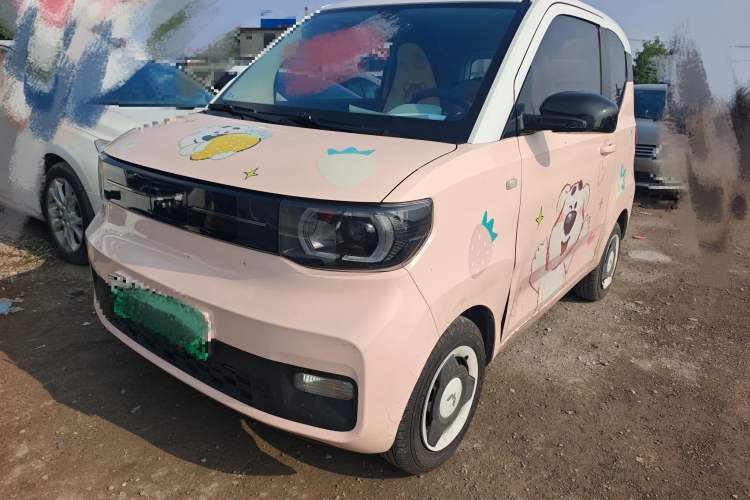 Used Wuling Hongguang MINIEV 2022 Macaron Premium Model – Lithium Ternary Battery Exterior 2