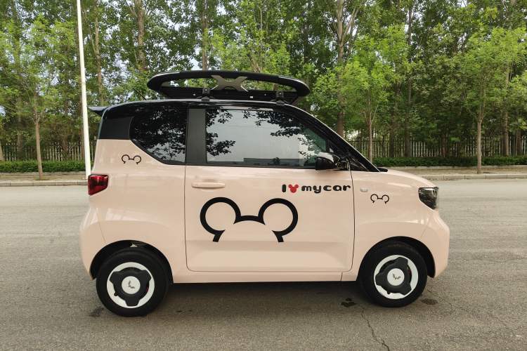 Used Wuling Hongguang MINIEV 2022 Macaron Fashion Edition Lithium-Nickel-Cobalt-Alpha-oxide Exterior 3