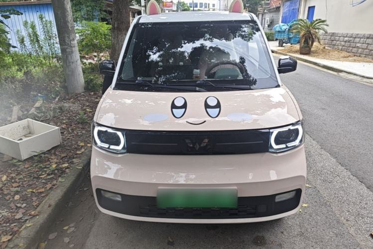 Used Wuling Hongguang MINIEV 2022 Macaron Fashion Model Lithium Iron Phosphate Front