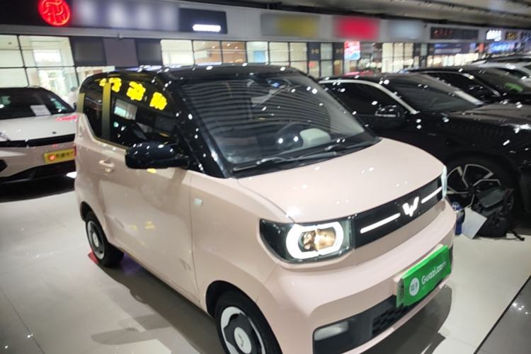 Used Wuling Hongguang MINIEV 2022 Macaron Premium Model – Lithium Iron Phosphate Front Right 45 Deg