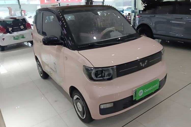 Used Wuling Hongguang MINIEV 2022 Macaron Premium Model – Lithium Iron Phosphate Front Right 45 Deg