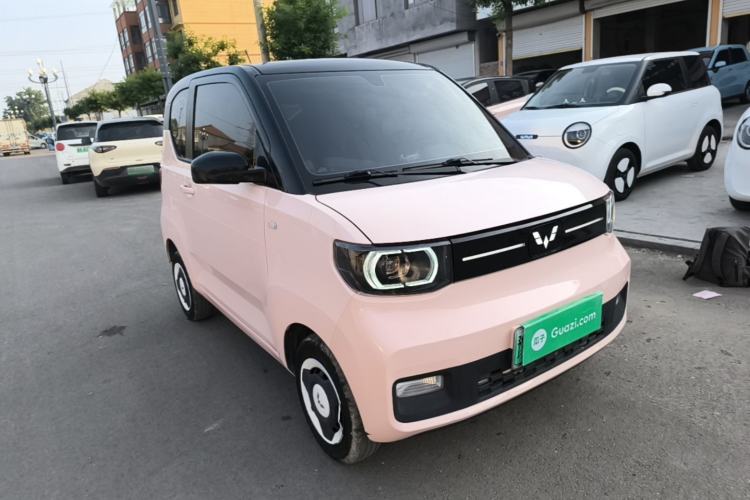 Used Wuling Hongguang MINIEV 2022 Macaron Fashion Model Lithium Iron Phosphate Front Right 45 Deg