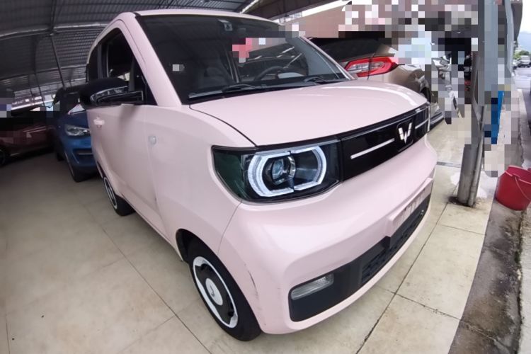 Used Wuling Hongguang MINIEV 2022 Macaron Premium Model – Lithium Ternary Battery Front Right 45 Deg