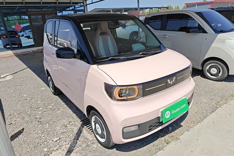 Used Wuling Hongguang MINIEV 2022 Macaron Premium Model – Lithium Iron Phosphate Front Right 45 Deg