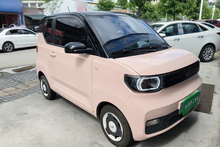 Used Wuling Hongguang MINIEV 2022 Macaron Premium Model – Lithium Ternary Battery Front Right 45 Deg