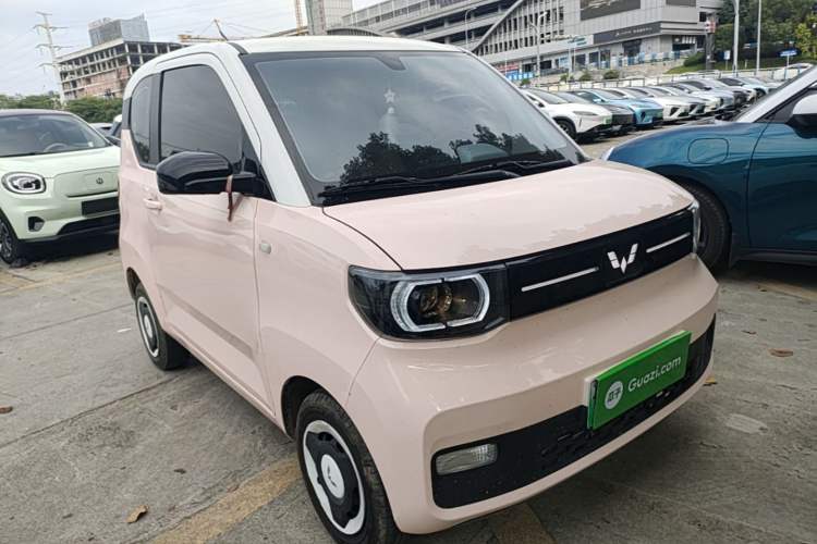 Used Wuling Hongguang MINIEV 2022 Macaron Premium Model – Lithium Iron Phosphate Front Right 45 Deg