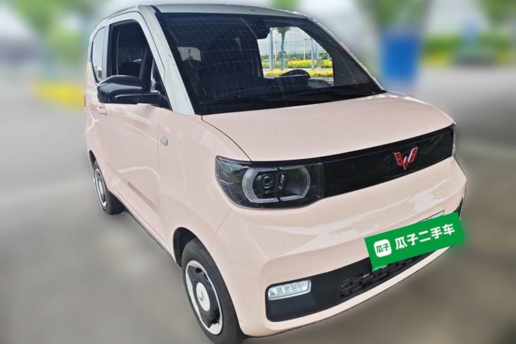 Used Wuling Hongguang MINIEV 2022 Macaron Fashion Model Lithium Iron Phosphate Front Right 45 Deg
