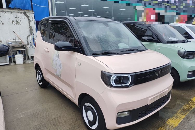 Used Wuling Hongguang MINIEV 2022 Macaron Premium Model – Lithium Iron Phosphate Front Right 45 Deg