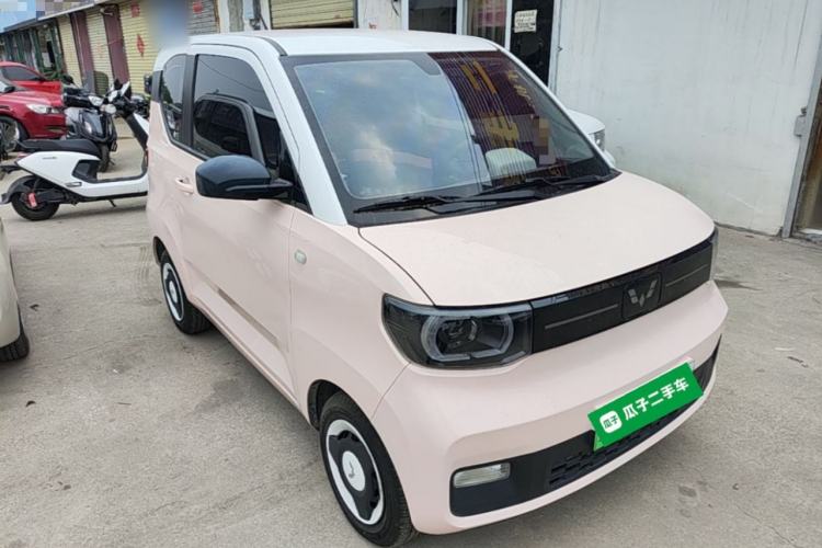 Used Wuling Hongguang MINIEV 2022 Macaron Premium Model – Lithium Iron Phosphate Front Right 45 Deg