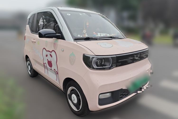 Used Wuling Hongguang MINIEV 2022 Macaron Premium Model – Lithium Ternary Battery Front Right 45 Deg