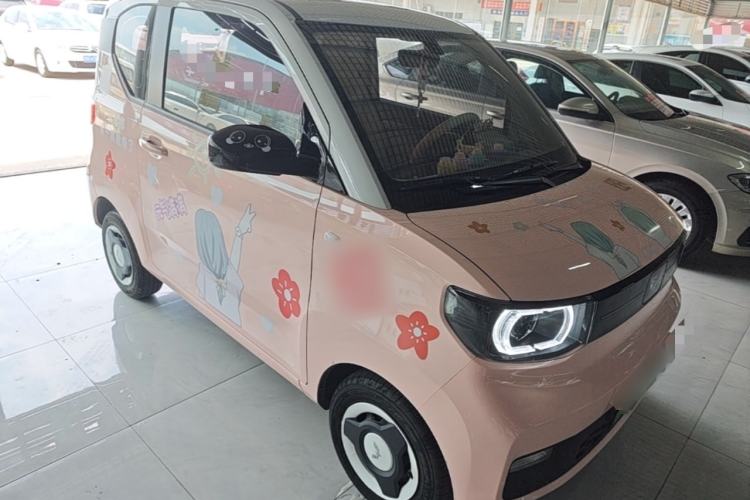 Used Wuling Hongguang MINIEV 2022 Macaron Premium Model – Lithium Iron Phosphate Front Right 45 Deg