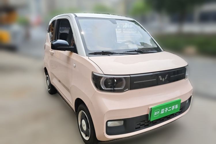 Used Wuling Hongguang MINIEV 2022 Macaron Fashion Model Lithium Iron Phosphate Front Right 45 Deg