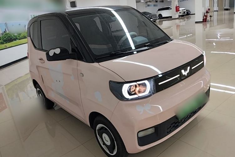 Used Wuling Hongguang MINIEV 2022 Macaron Fashion Model Lithium Iron Phosphate Front Right 45 Deg