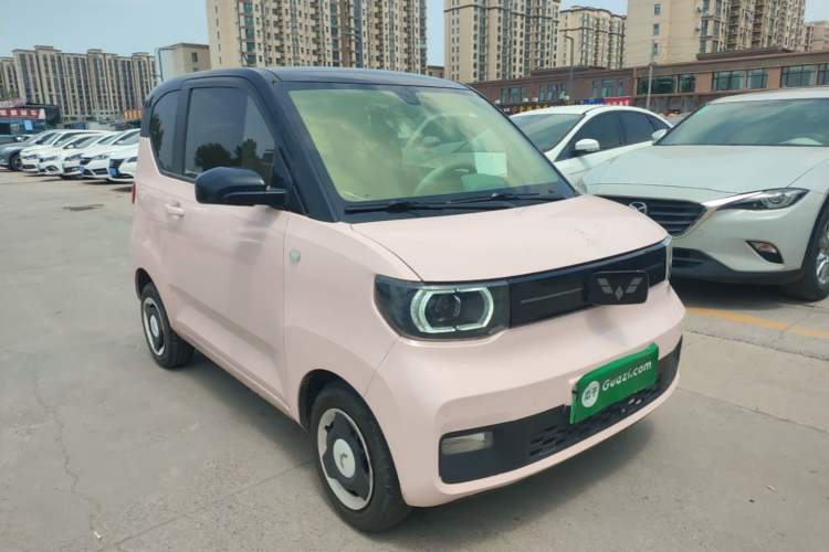 Used Wuling Hongguang MINIEV 2022 Macaron Premium Model – Lithium Iron Phosphate Front Right 45 Deg