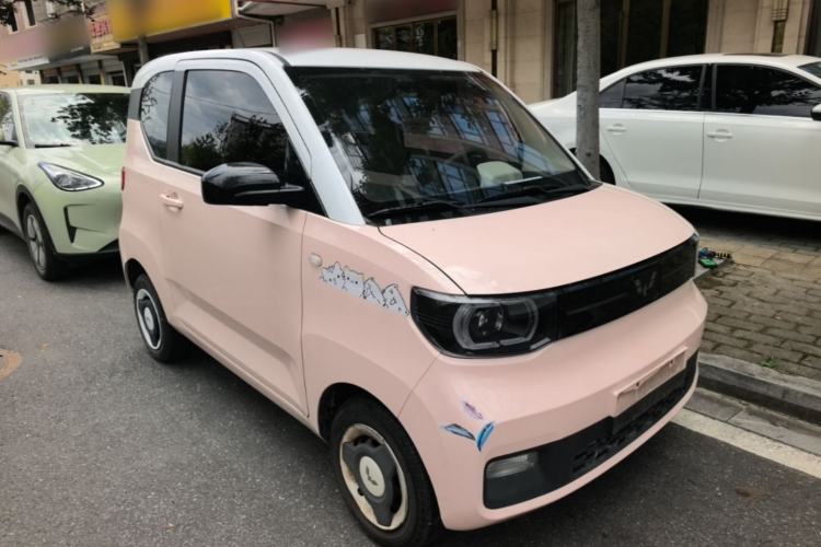 Used Wuling Hongguang MINIEV 2022 Macaron Premium Model – Lithium Iron Phosphate Front Right 45 Deg