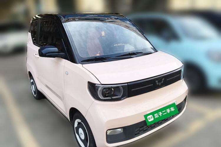 Used Wuling Hongguang MINIEV 2022 Macaron Color Edition Lithium-Ion Battery Front Right 45 Deg