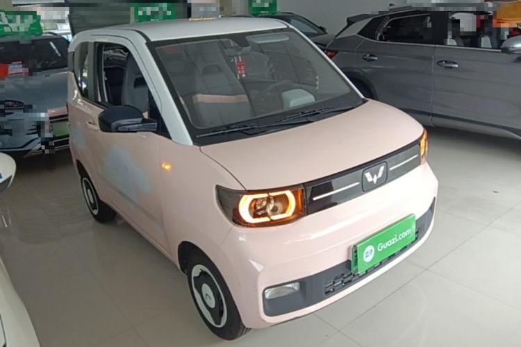 Used Wuling Hongguang MINIEV 2022 Macaron Premium Model – Lithium Ternary Battery Front Right 45 Deg