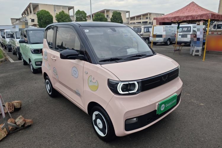 Used Wuling Hongguang MINIEV 2022 Macaron Fashion Model Lithium Iron Phosphate Front Right 45 Deg