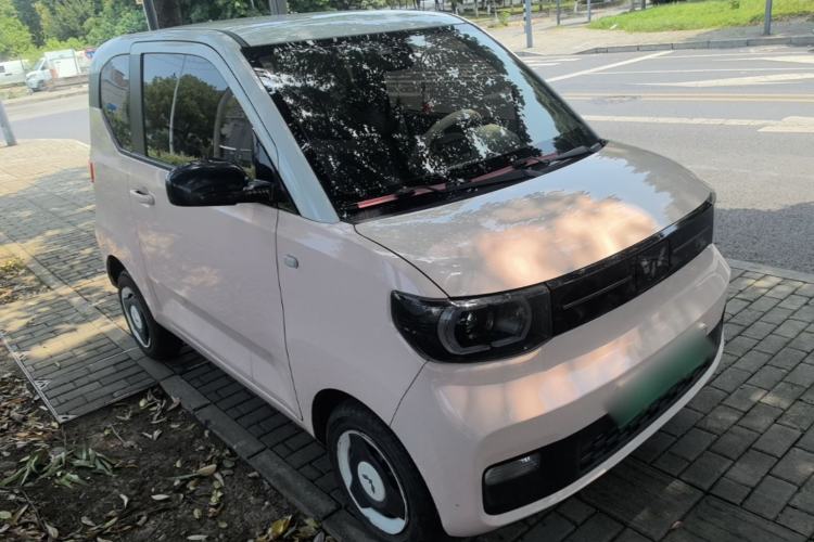 Used Wuling Hongguang MINIEV 2022 Macaron Fashion Edition Lithium-Nickel-Cobalt-Alpha-oxide Front Right 45 Deg