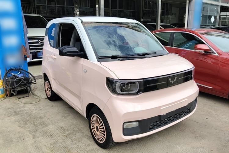 Used Wuling Hongguang MINIEV 2022 Macaron Premium Model – Lithium Iron Phosphate Front Right 45 Deg