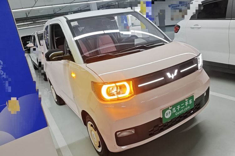 Used Wuling Hongguang MINIEV 2022 Macaron Premium Model – Lithium Ternary Battery Front Right 45 Deg