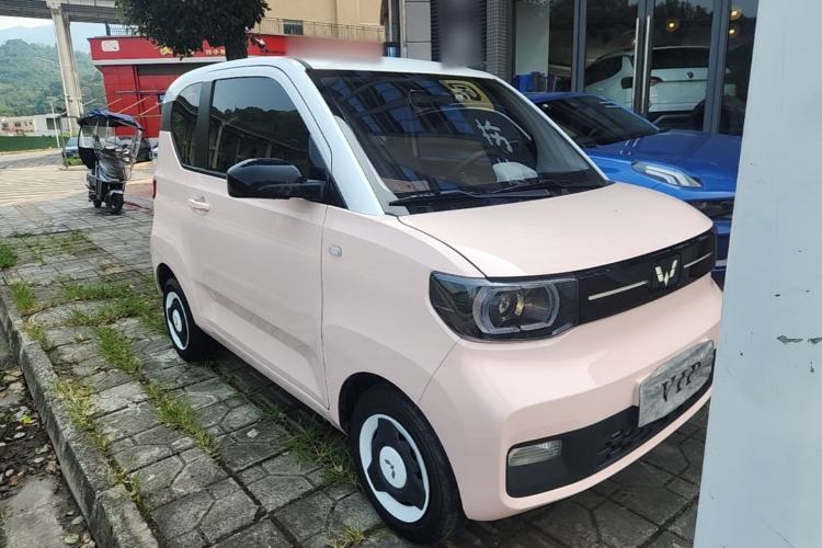 Used Wuling Hongguang MINIEV 2022 Macaron Premium Model – Lithium Iron Phosphate Front Right 45 Deg