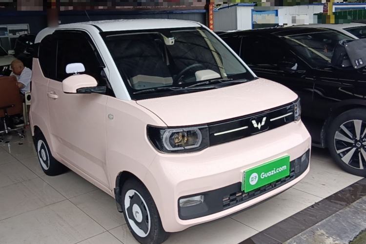 Used Wuling Hongguang MINIEV 2022 Macaron Premium Model – Lithium Ternary Battery Front Right 45 Deg