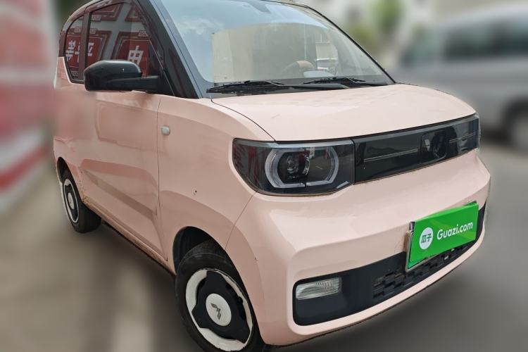 Used Wuling Hongguang MINIEV 2022 Macaron Fashion Edition Lithium-Nickel-Cobalt-Alpha-oxide Front Right 45 Deg