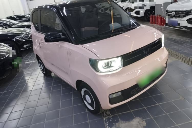 Used Wuling Hongguang MINIEV 2022 Macaron Premium Model – Lithium Ternary Battery Front Right 45 Deg