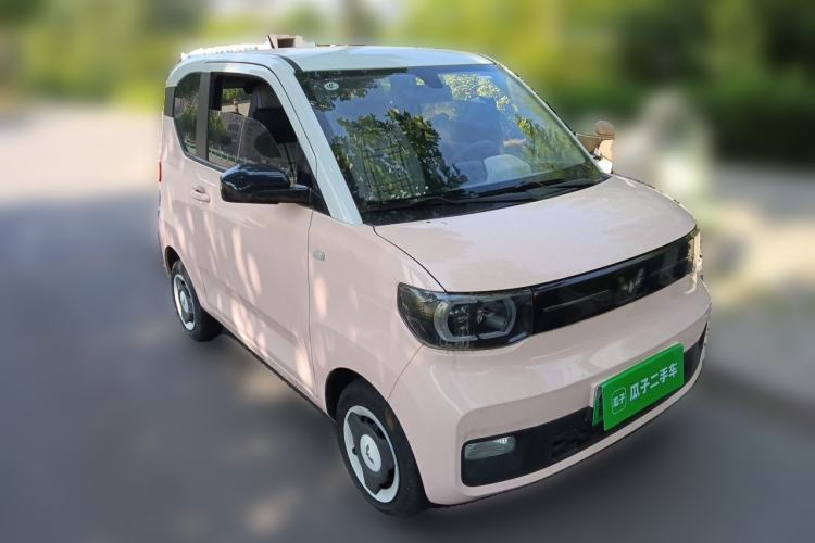Used Wuling Hongguang MINIEV 2022 Macaron Premium Model – Lithium Iron Phosphate Front Right 45 Deg