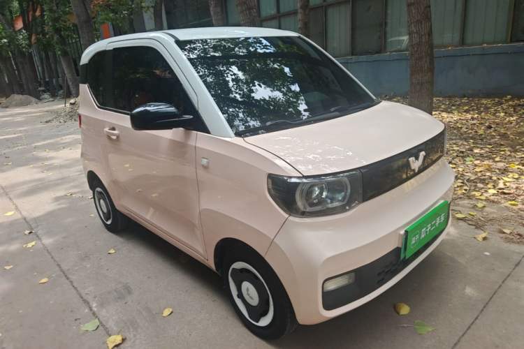 Used Wuling Hongguang MINIEV 2022 Macaron Premium Model – Lithium Iron Phosphate Front Right 45 Deg