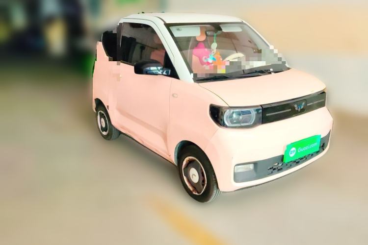 Used Wuling Hongguang MINIEV 2022 Macaron Fashion Model Lithium Iron Phosphate Front Right 45 Deg